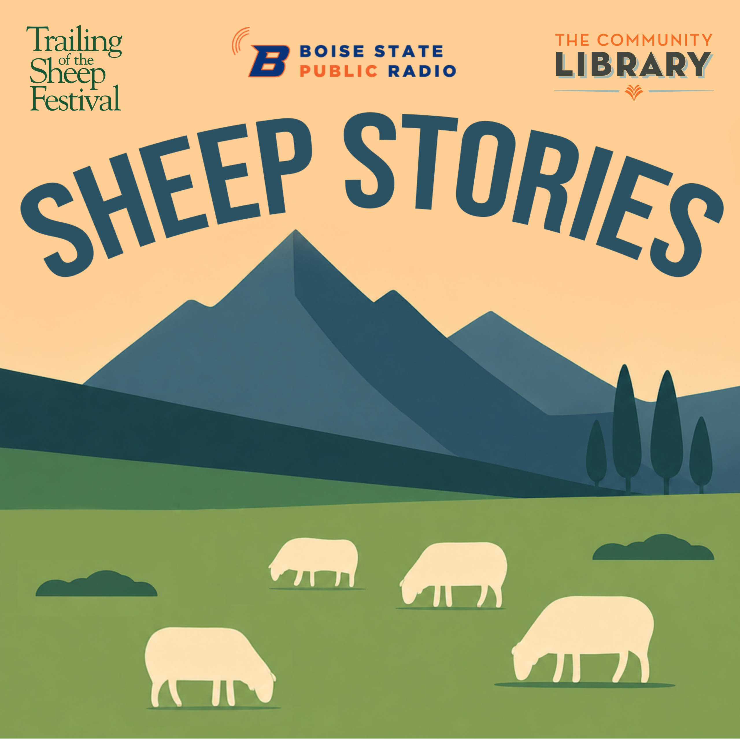 Sheep Stories Podcast Art
